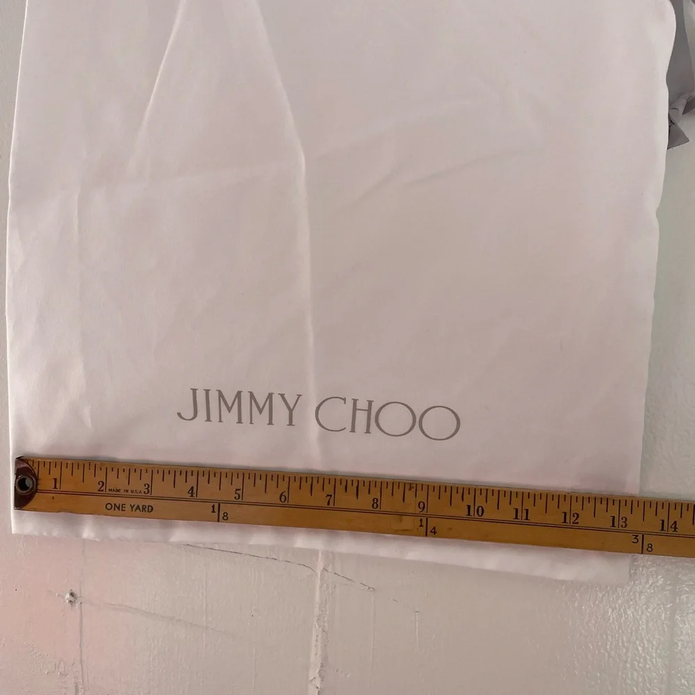 Jimmy Choo White Dust Bag Set